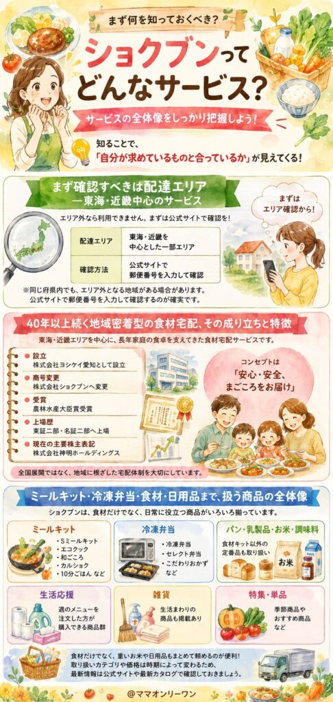 ショクブンってどんなサービス?まず何を知っておくべき?