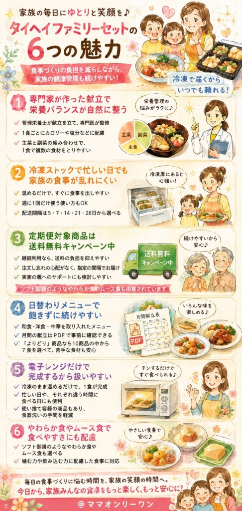タイヘイファミリーセットの良いところを家族目線で深掘りする