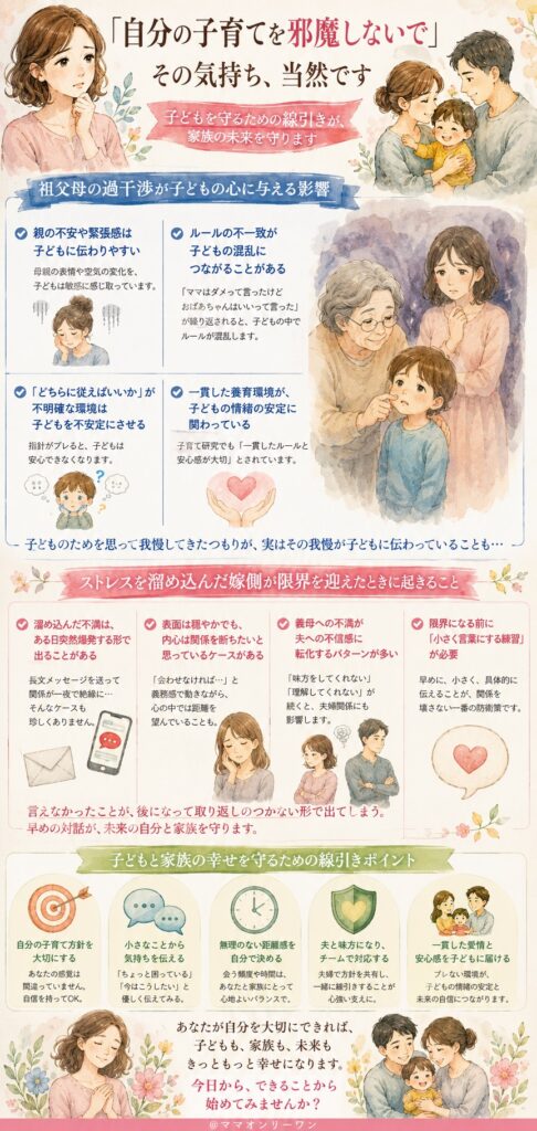 「自分の子育てを邪魔しないで」は当然の気持ち