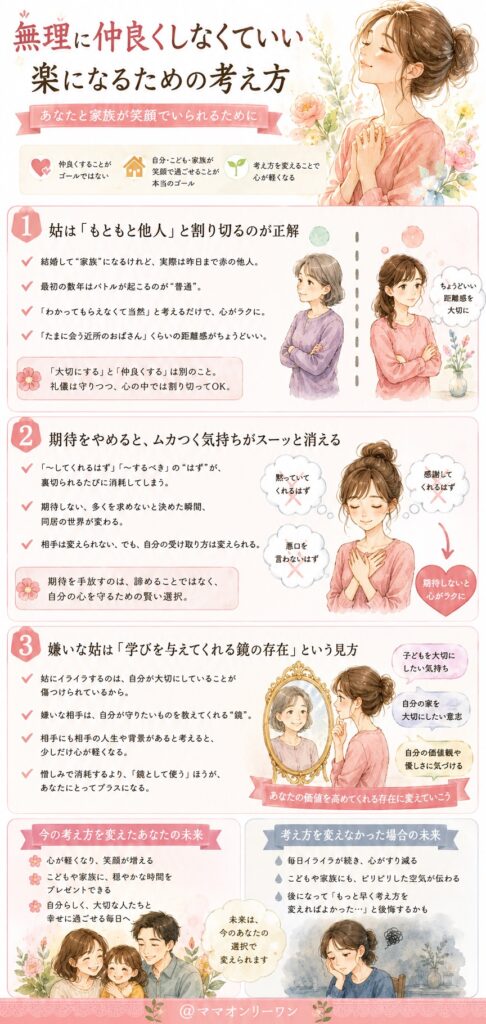 無理に仲良くしなくていい|楽になるための考え方