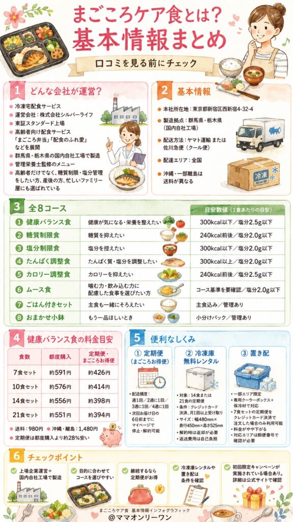 まごころケア食とは|口コミを読む前に基本だけ確認
