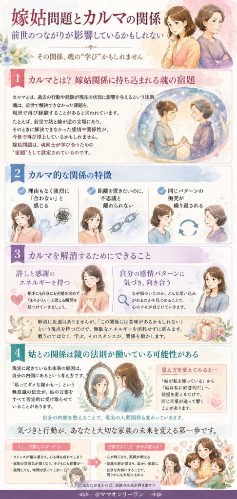 嫁姑問題とカルマの関係|前世のつながりが影響しているかもしれない
