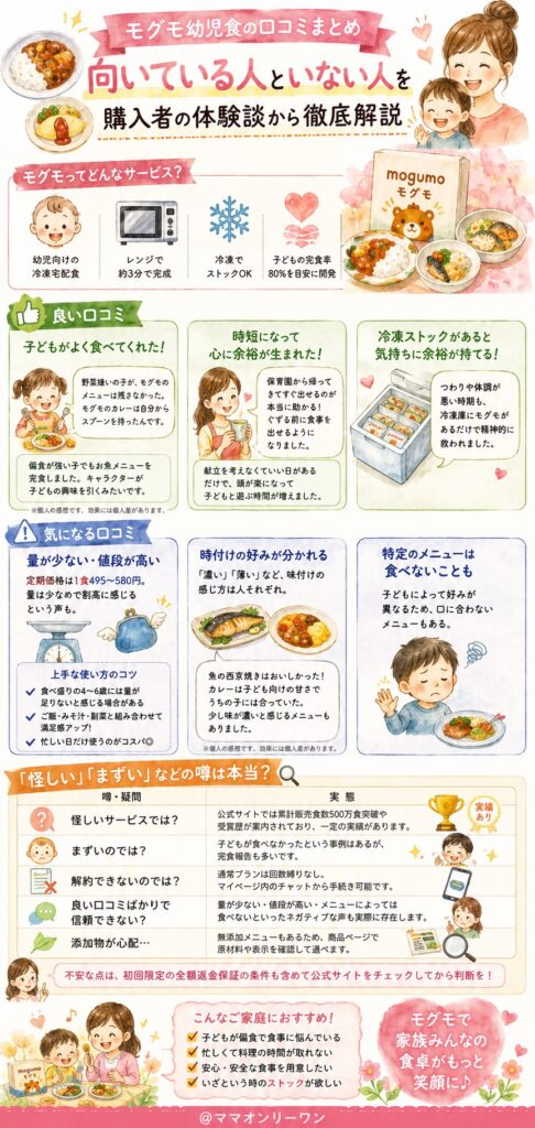 モグモ(mogumo)の口コミを徹底調査｜良い評判・悪い評判のリアルな声