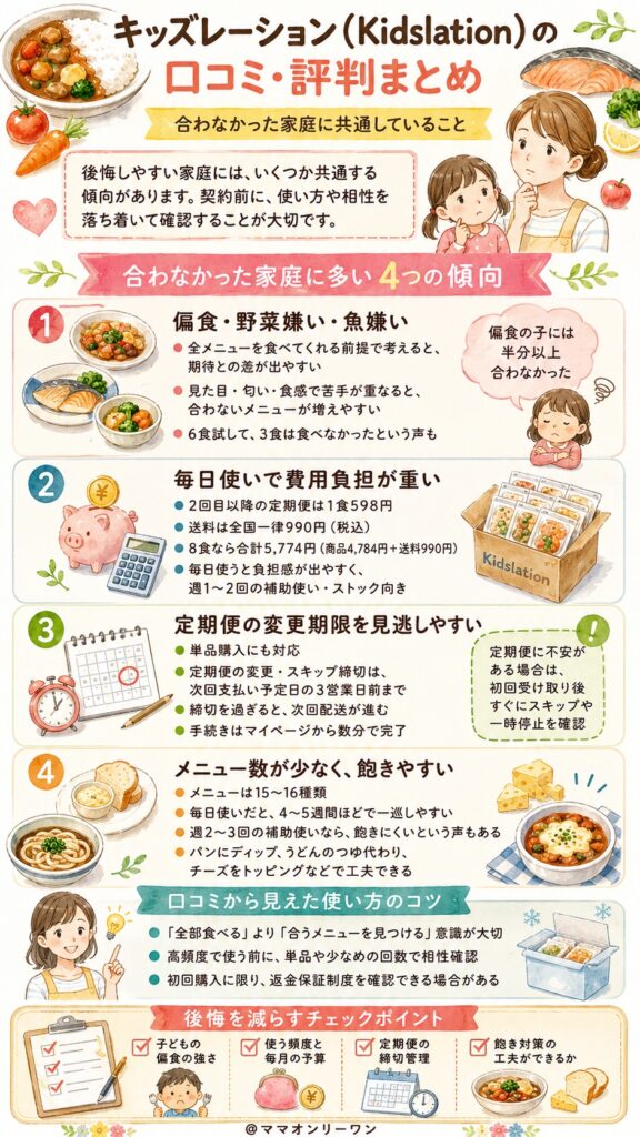 キッズレーション(Kidslation)　合わなかった家庭に共通していること｜後悔した声の背景を読み解く