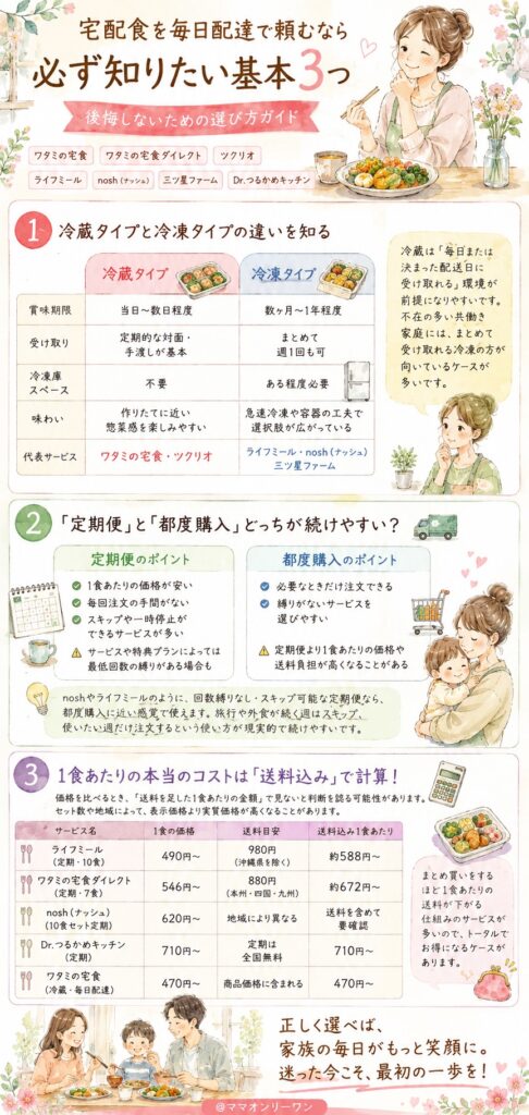 毎日配達で頼む前に知っておくべき基本とは？