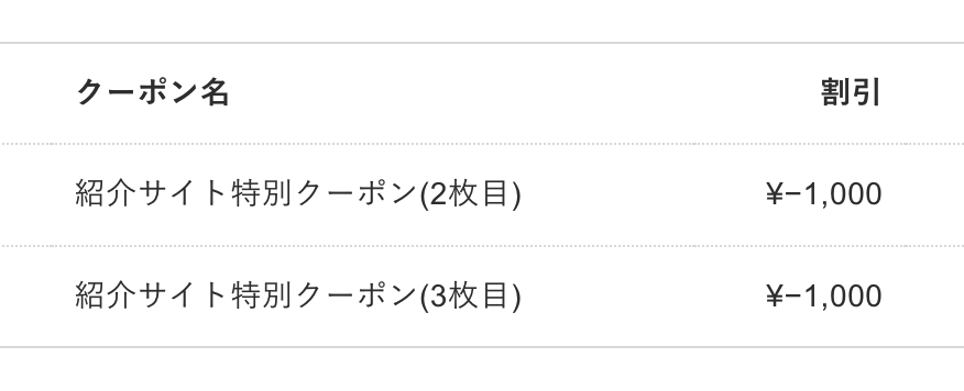 ナッシュクーポン