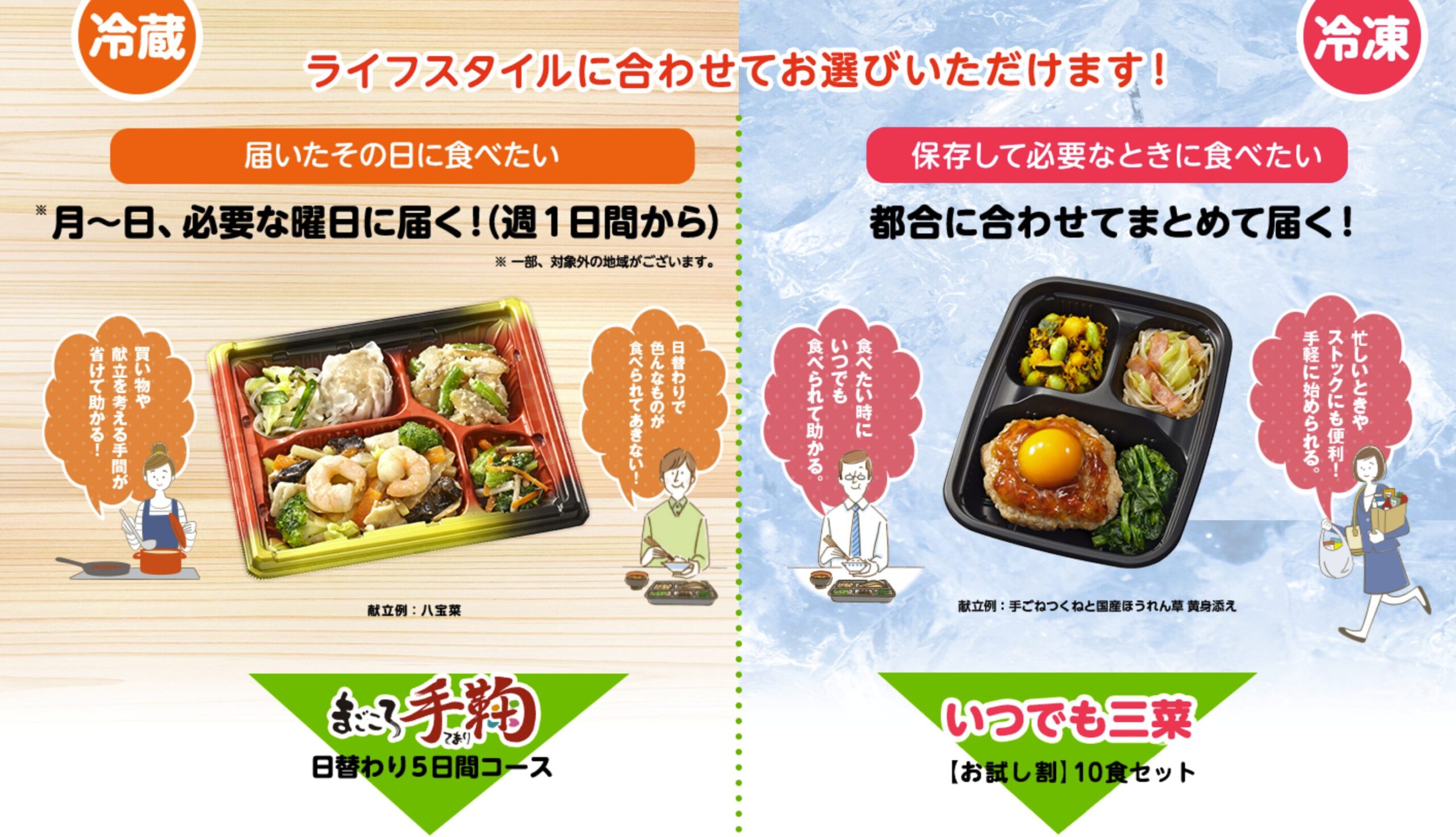 ワタミの宅食(初回1食472円〜)——置き配OKで受け取りやすい