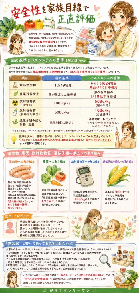 パルシステム(palsystem) 安全性を家族目線で正直評価
