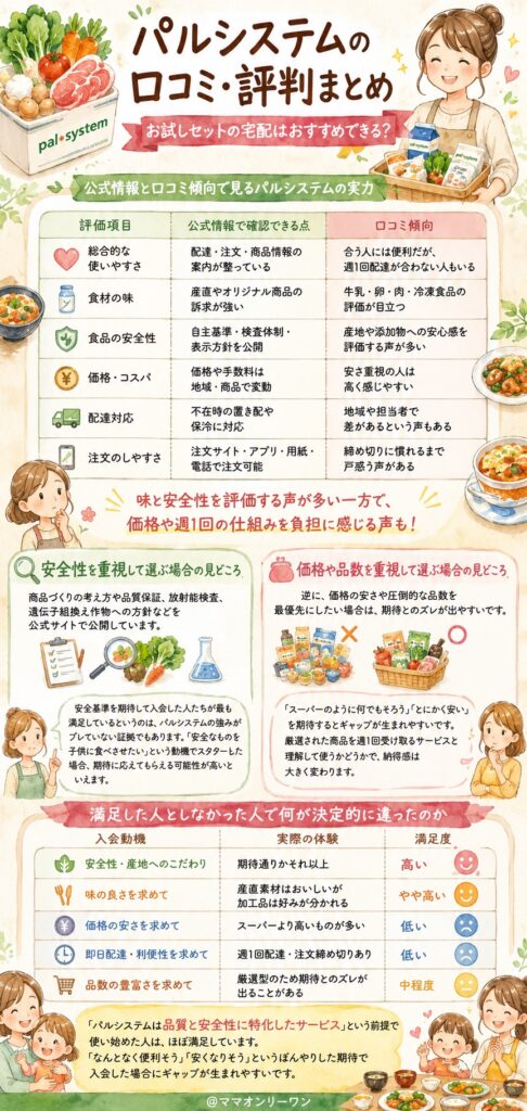 パルシステム(palsystem) 公式情報と口コミ傾向で見るパルシステムの実力