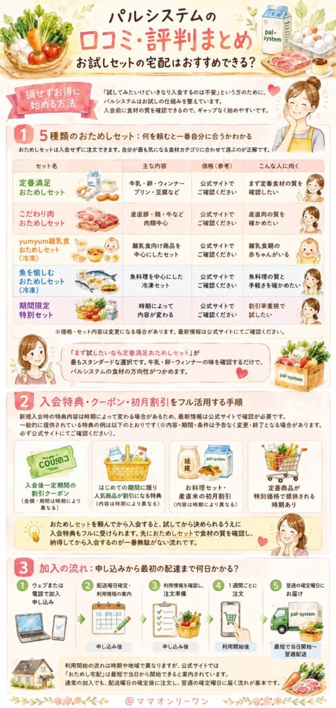 パルシステム(palsystem) 損せずお得に始める方法