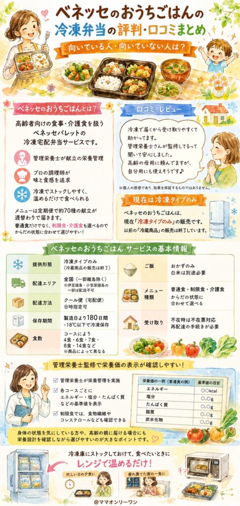 ベネッセのおうちごはんとは?購入前に知っておきたい基本