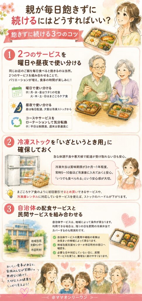 親が毎日飽きずに続けるにはどうすればいい？