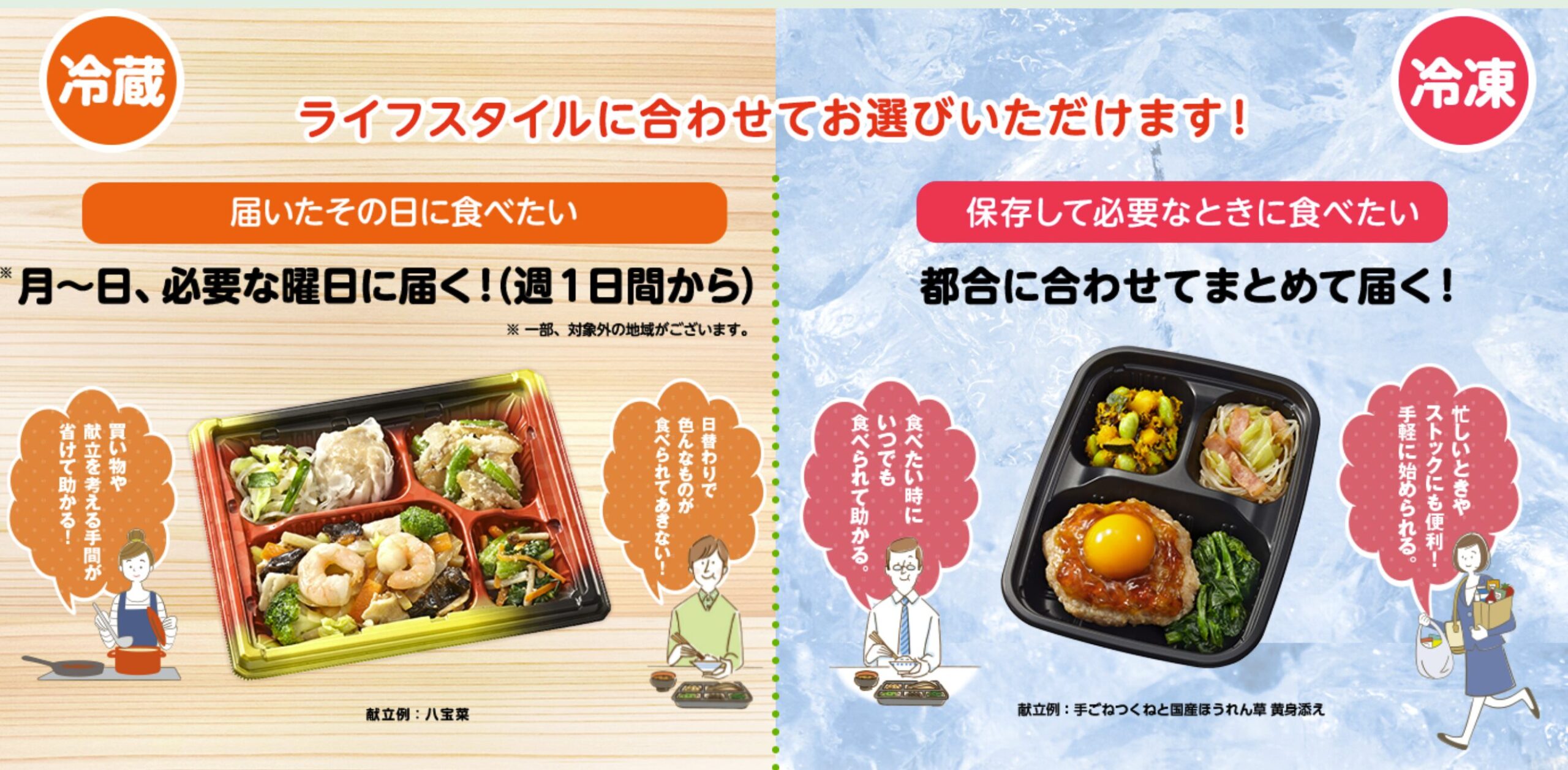 ワタミの宅食（初回1食390円〜）置き配対応・受け取りに余裕がない人へ