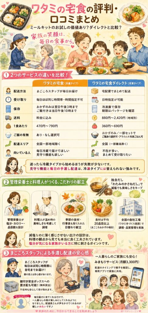 ワタミの宅食の基本情報：まず全体像を把握しよう