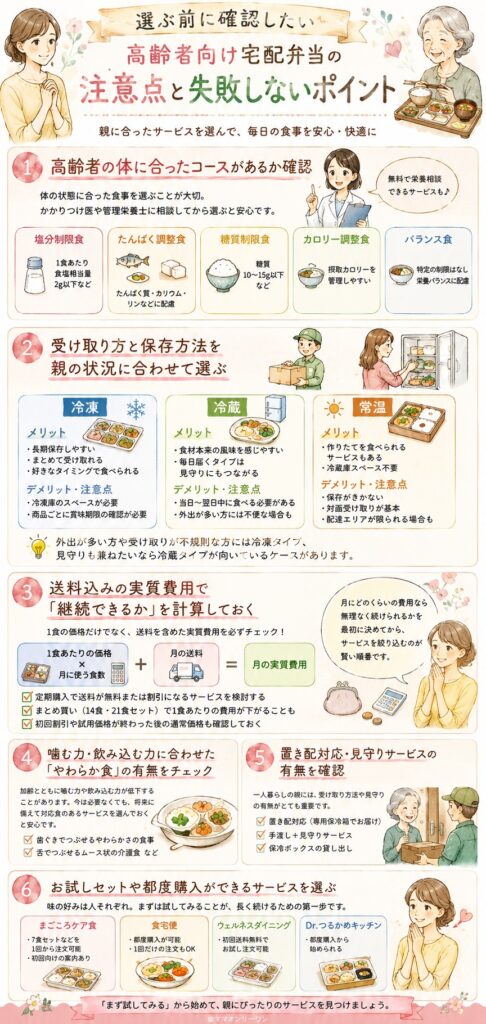 選ぶ前に確認したい注意点と失敗しないポイントは?