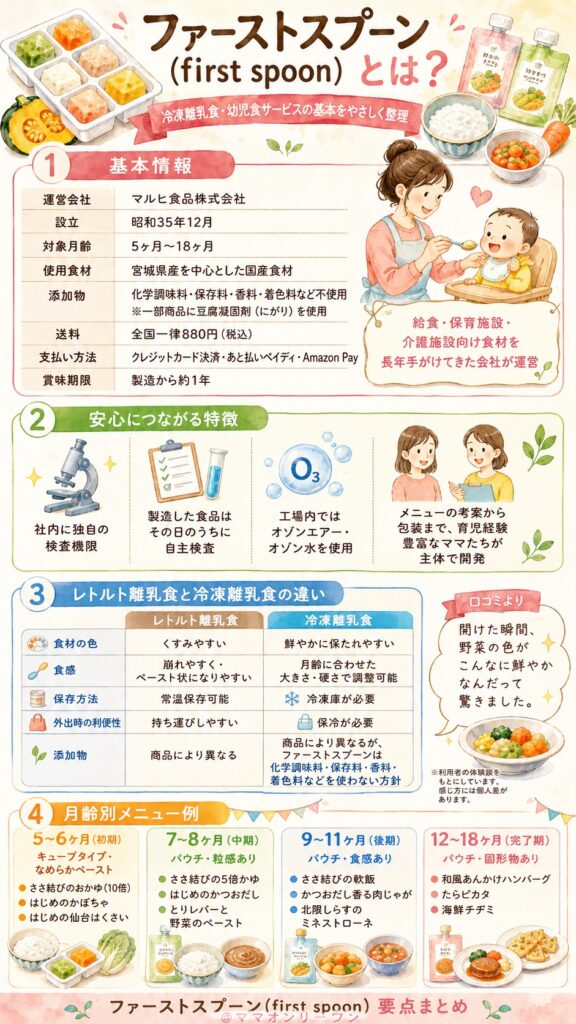 ファーストスプーン(first spoon)とはどんなサービスか