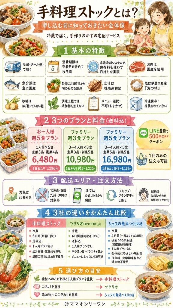 手料理ストックとは?申し込む前に知っておくべき全体像