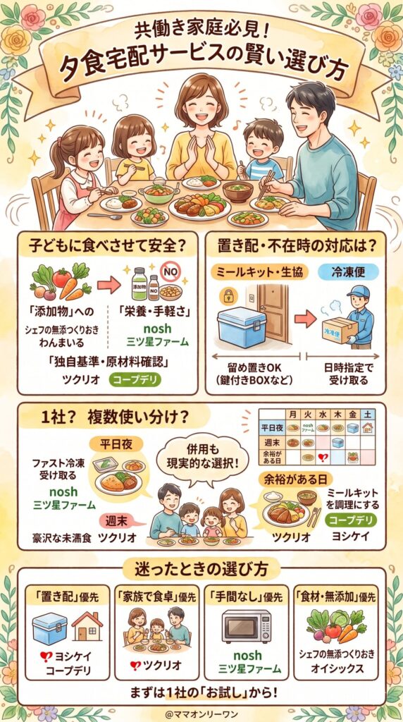 共働き家庭がよく迷う質問に答えます