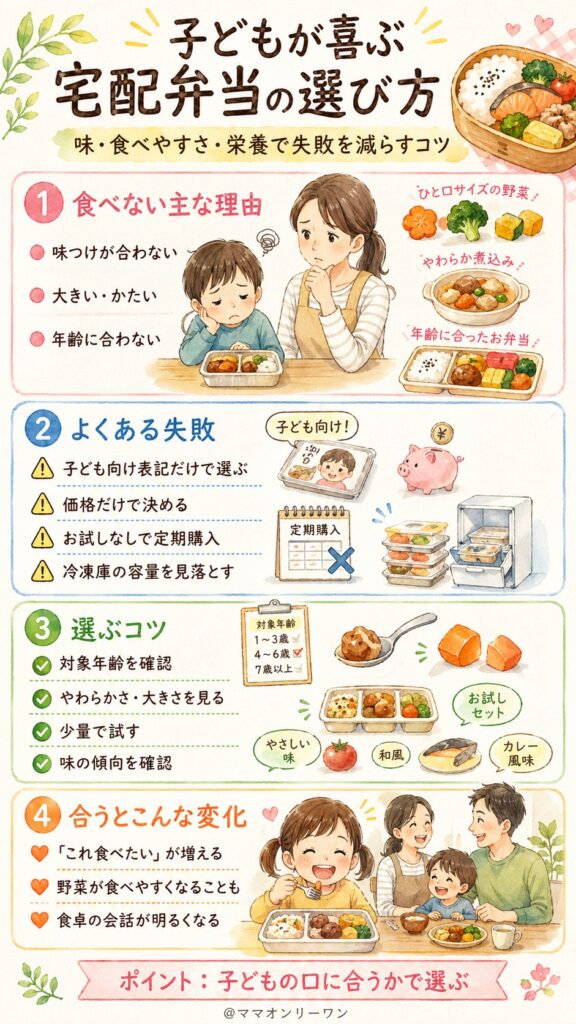 「また残した…」そのストレス、選び方を変えるだけで軽くなるかもしれない