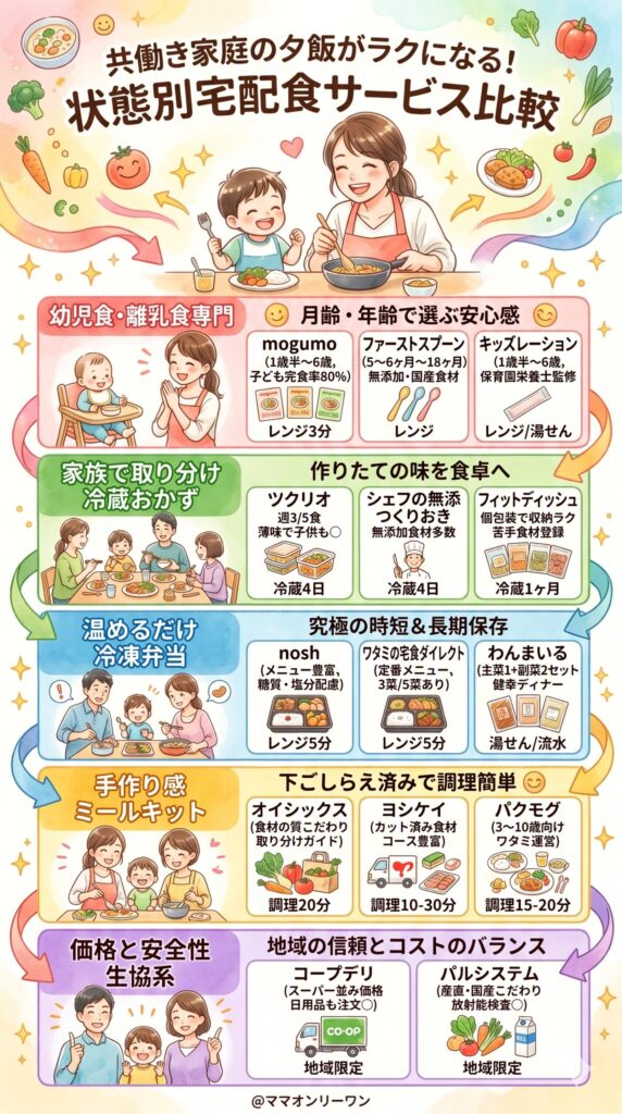 状態別おすすめ宅配食サービス一覧【詳細・比較つき】