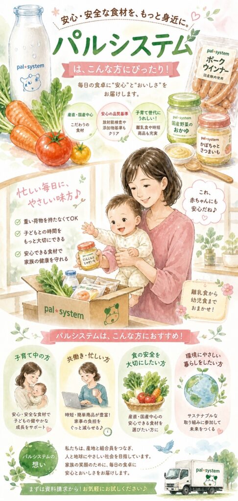 パルシステムが「ぴったり合う人」と「合いにくい人」