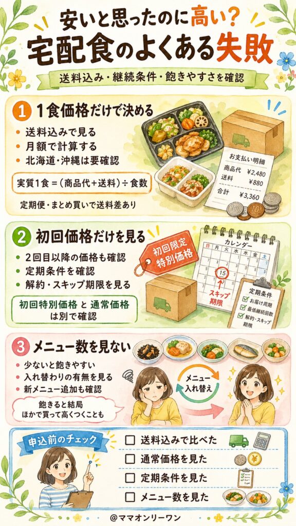 「安い」と思って選んだら実は高かった、よくある失敗パターン