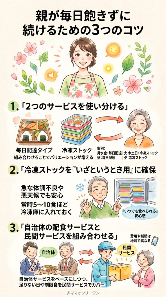 親が毎日飽きずに続けるための3つのコツ
