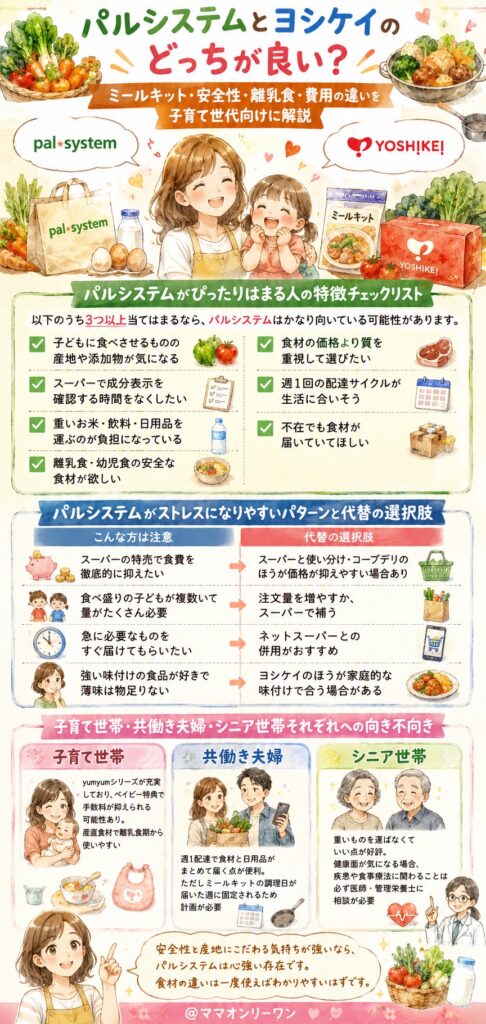 パルシステムが向いている人・向いていない人をはっきり見極める