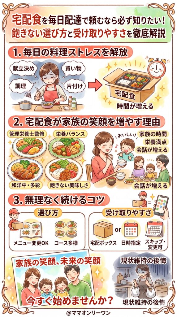 毎日の食事の用意、正直もう限界じゃないですか