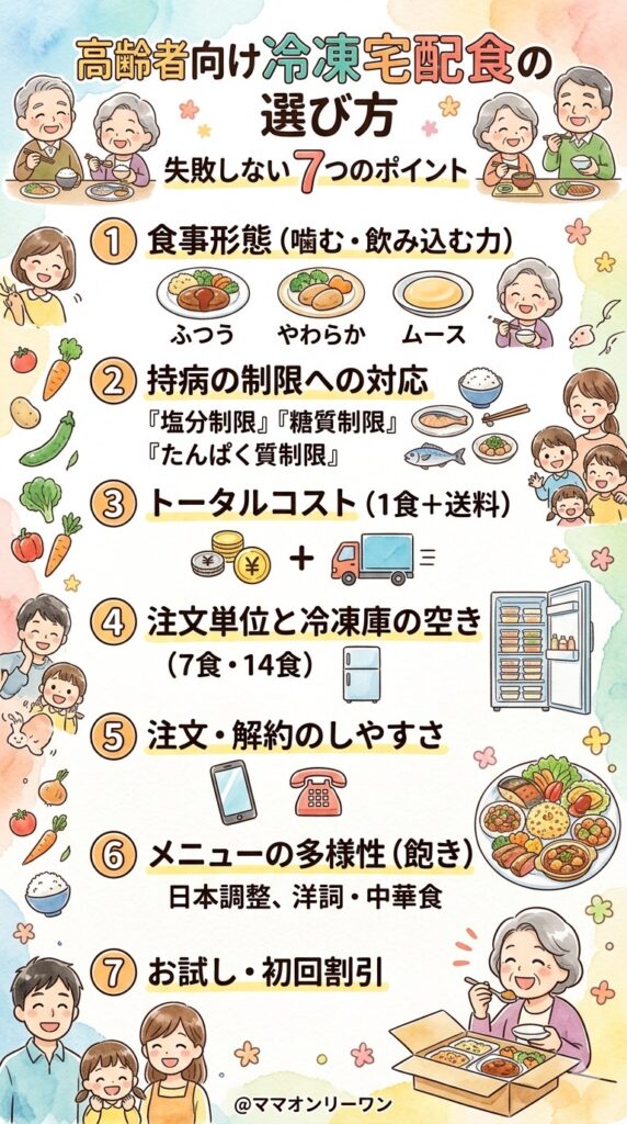 失敗しない選び方|続けやすさと食べやすさで見る7つのチェックポイント