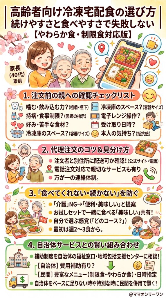 離れて暮らす子ども世代が代理注文するときのリアルな落とし穴