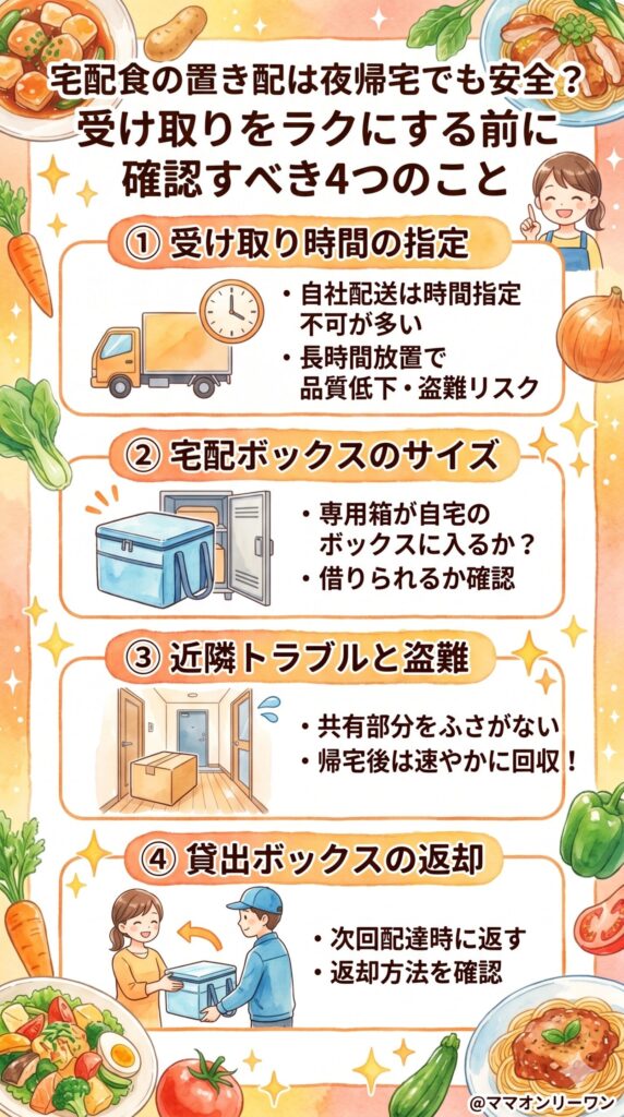 置き配を使う前に知っておかないと後悔する注意点