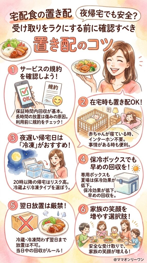 宅配食の置き配に関するよくある質問
