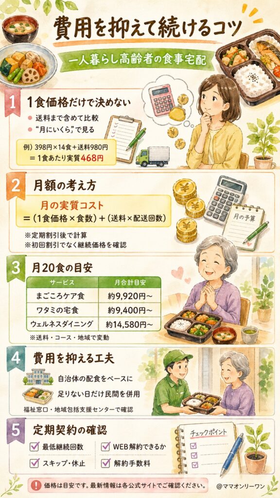 費用を抑えながら続けるための考え方