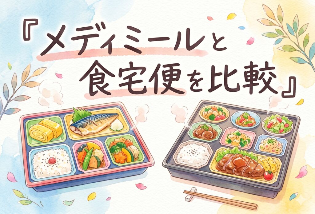 まとめ：メディミールと食宅便を比較｜制限食・送料込みコスト・管理栄養士サポートで選ぶのはどっち？