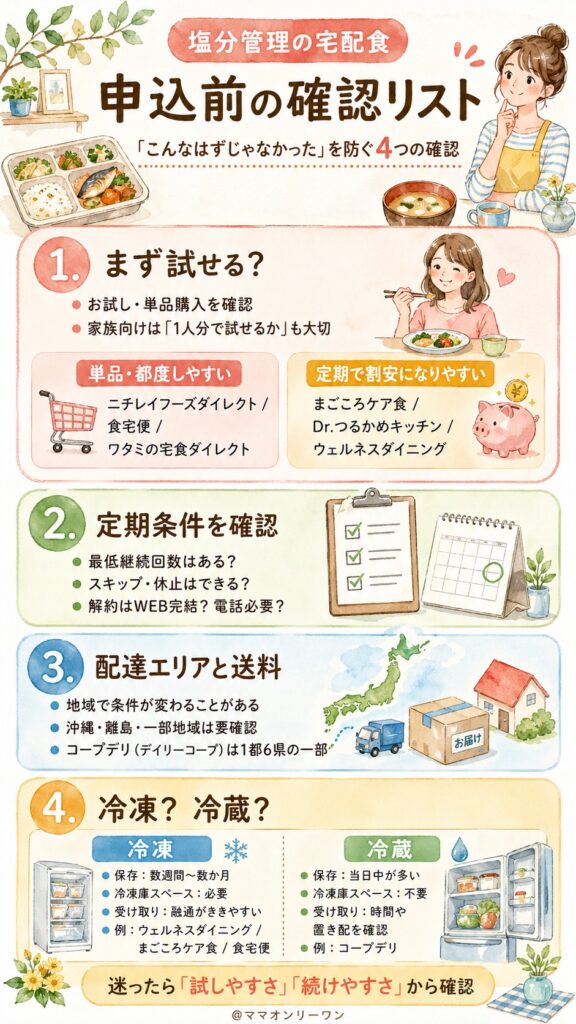 選んだあとに「こんなはずじゃなかった」を防ぐための確認リスト