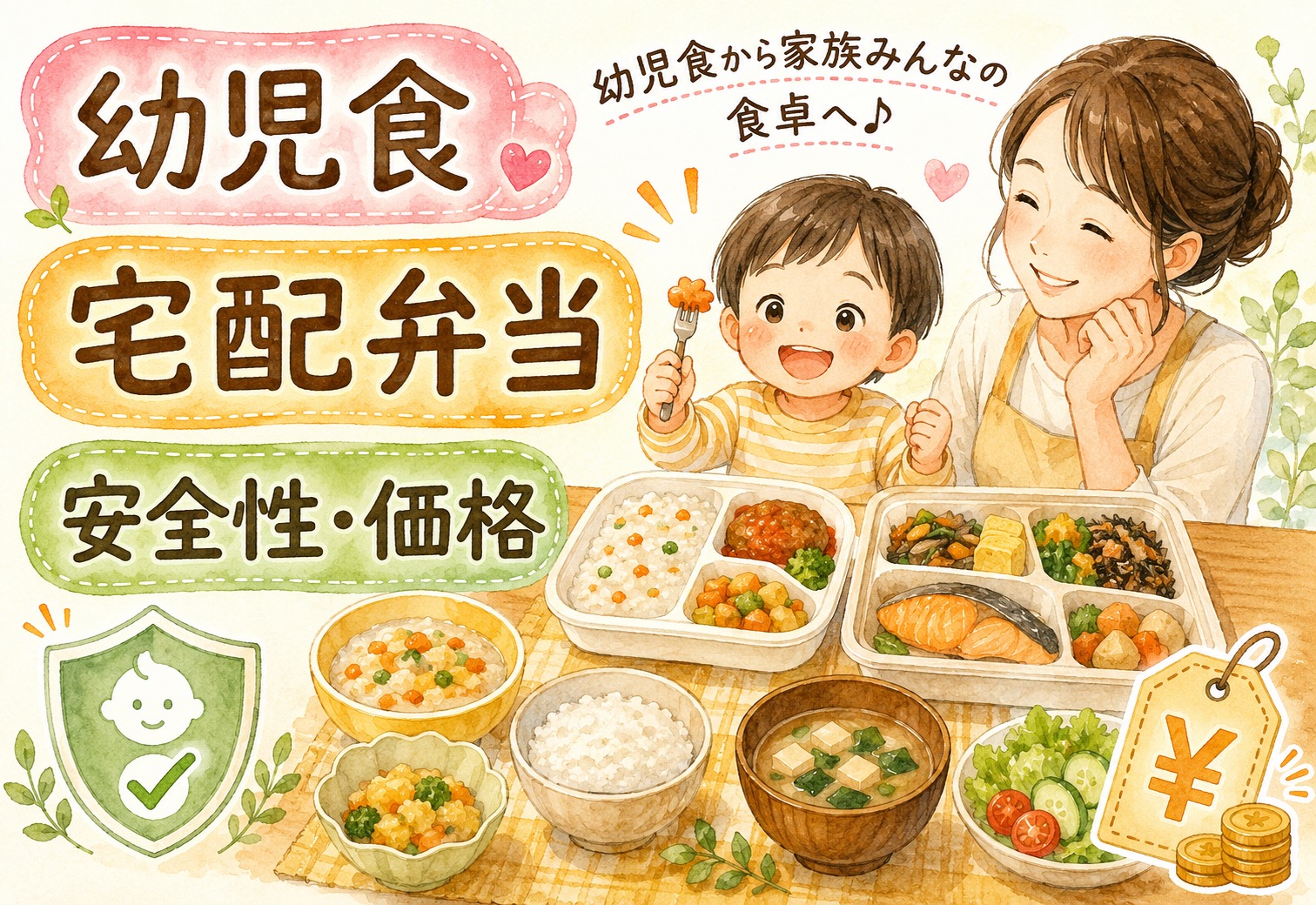 幼児食から家族みんなの食卓へ｜子供向け宅配弁当おすすめを安全性・価格で比較