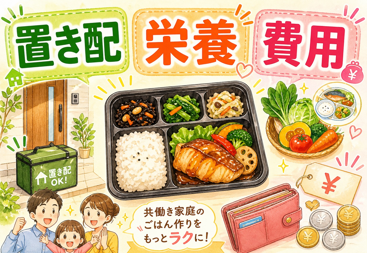 共働きにおすすめの宅配食サービス選び方|家事負担を減らして続けやすい夕食宅配を置き配・栄養・費用で比較
