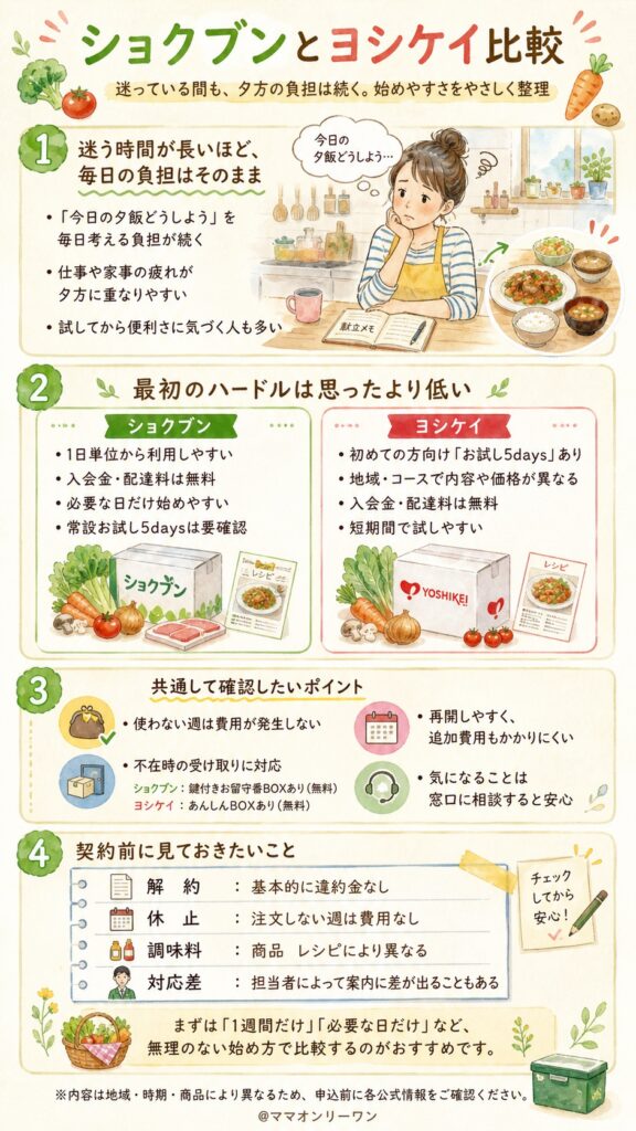ショクブンとヨシケイ 今すぐ動かないと後悔するかもしれない理由