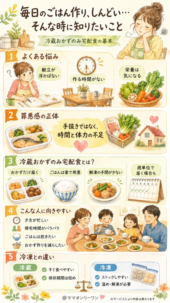 毎日ご飯を作り続けるのが正直しんどい、と感じたことはあるか