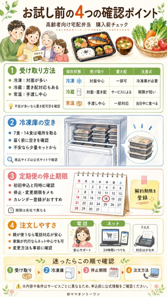 お試しで失敗しないために購入前に確認すべき注意点