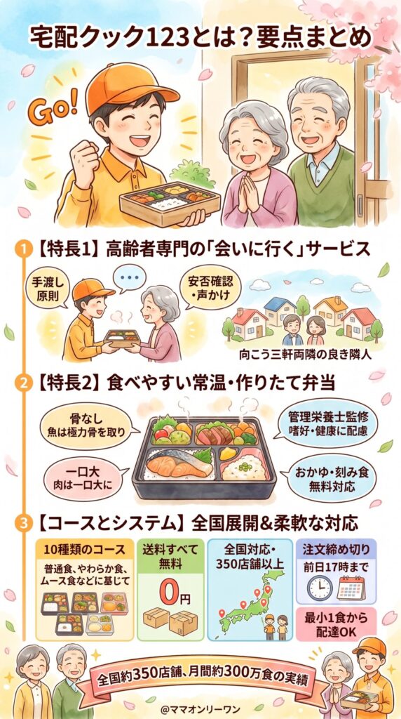 宅配クック123とは？まず「どんな宅食か」をしっかり把握しよう