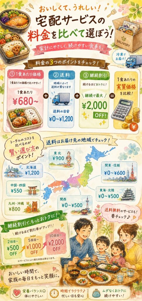 筋肉食堂DELIとマッスルデリ 【料金・コスト比較】表示価格だけで判断すると後悔するかもしれない
