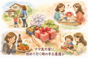 ママ友の家に初めて行く時の手土産選び｜失敗しにくい相場と喜ばれやすいマナーの基本