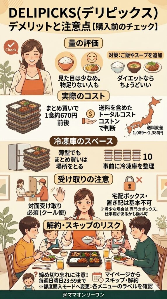 デメリットと注意点を事前に知っておく