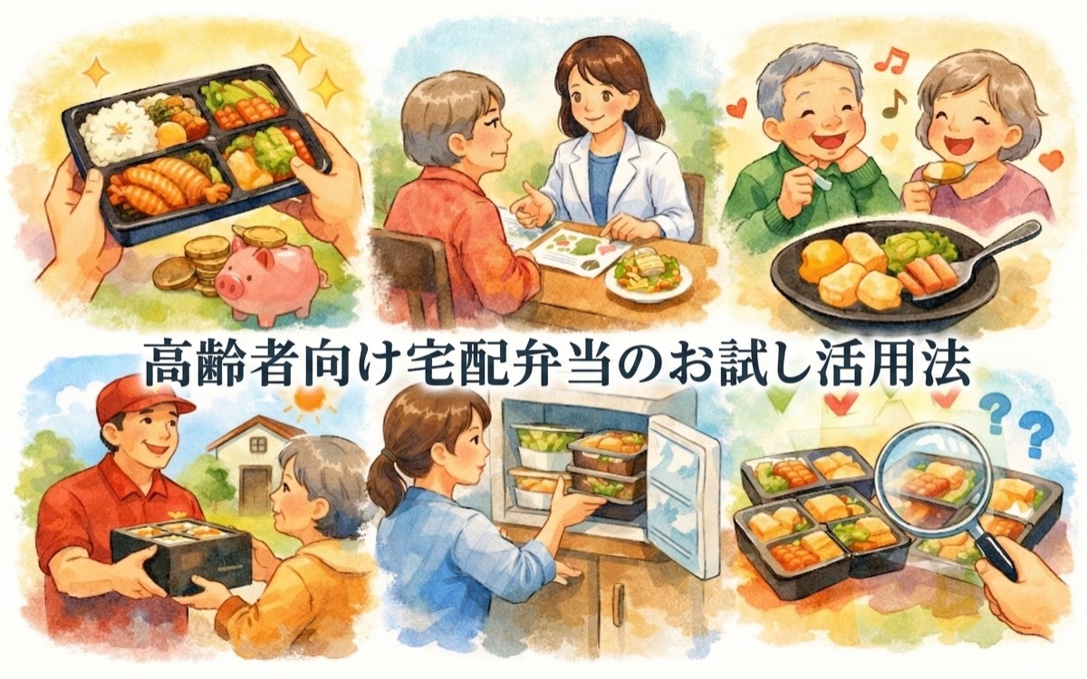 高齢者向け宅配弁当のお試し活用法｜体調別の失敗しない選び方と注意点を徹底解説