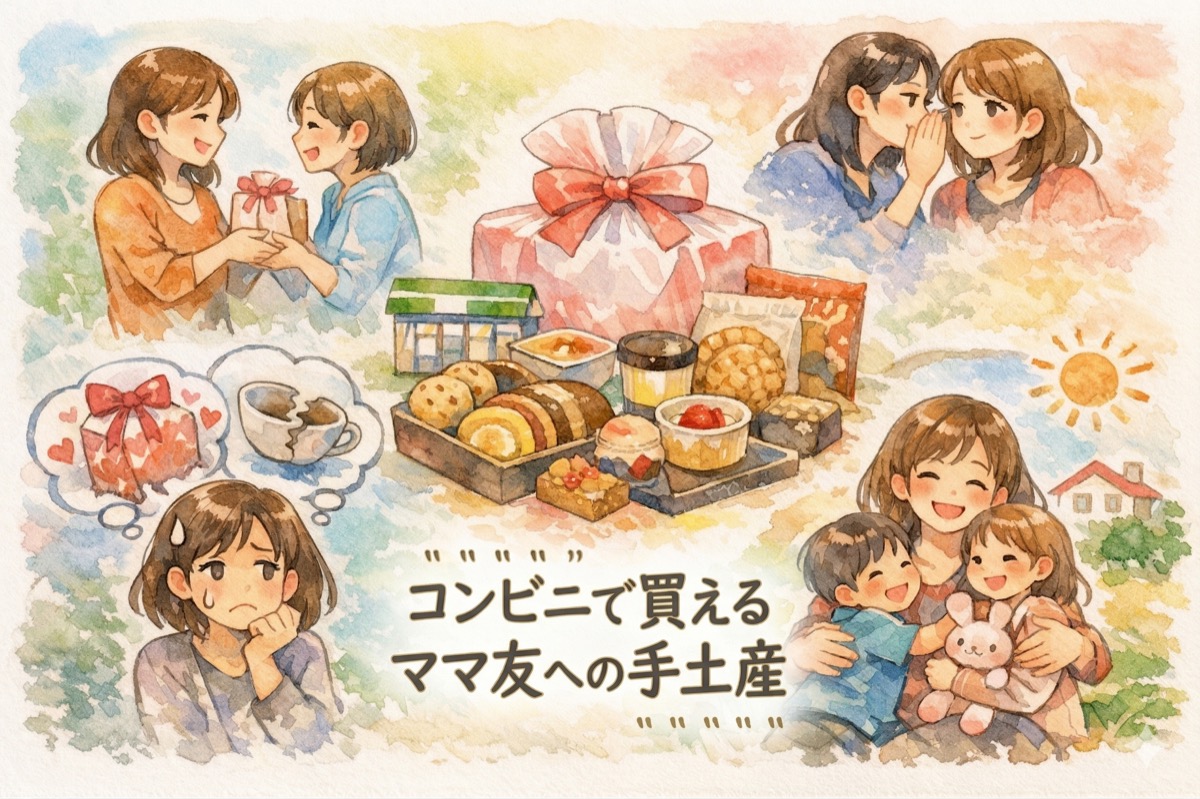 コンビニで買えるママ友への手土産｜失敗しにくい選び方と気まずくなりにくいおすすめの考え方