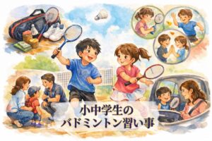 小中学生のバドミントン習い事の費用・始める年齢・上達のコツを徹底解説｜子どもに向いている子の特徴も