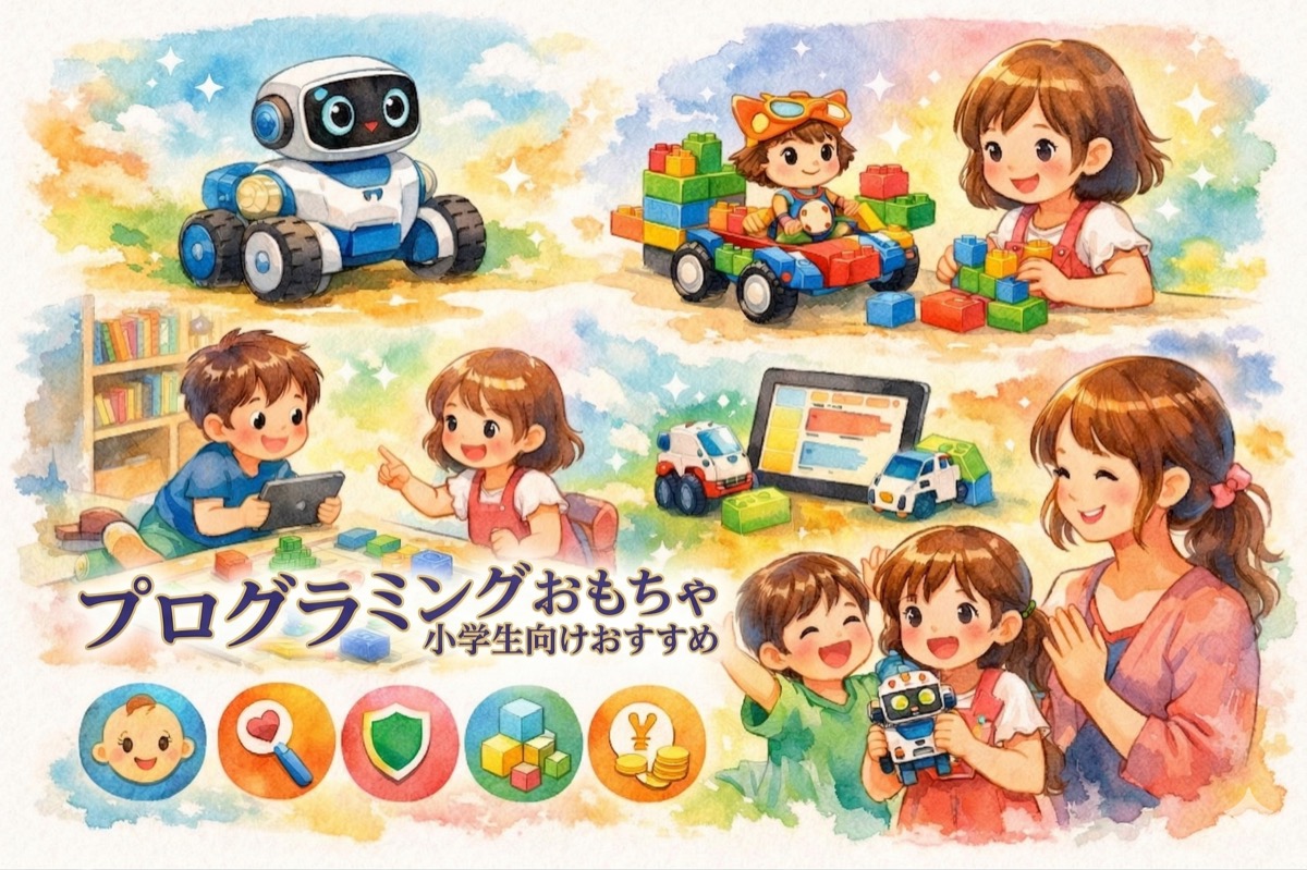 プログラミングおもちゃ 小学生向けおすすめ11選｜年齢・性格別に失敗しない選び方を解説