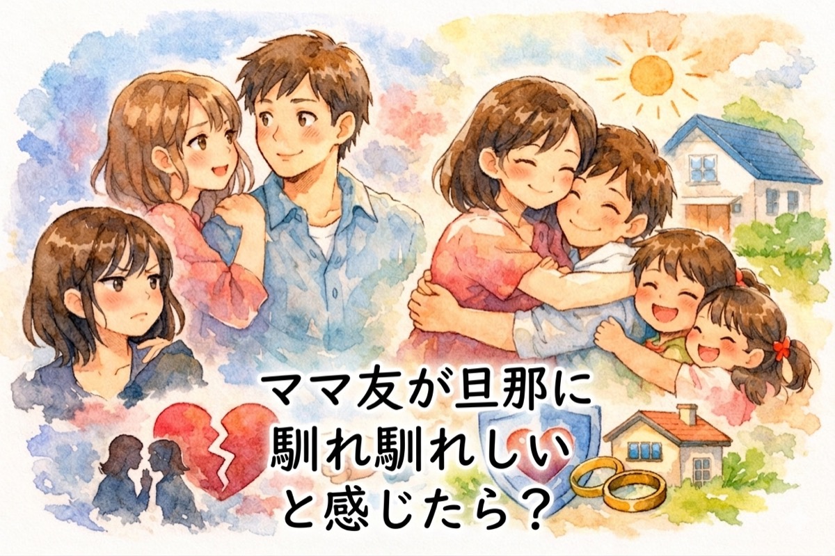 ママ友が旦那に馴れ馴れしいと感じたら？違和感を我慢しない対処法と夫婦の守り方